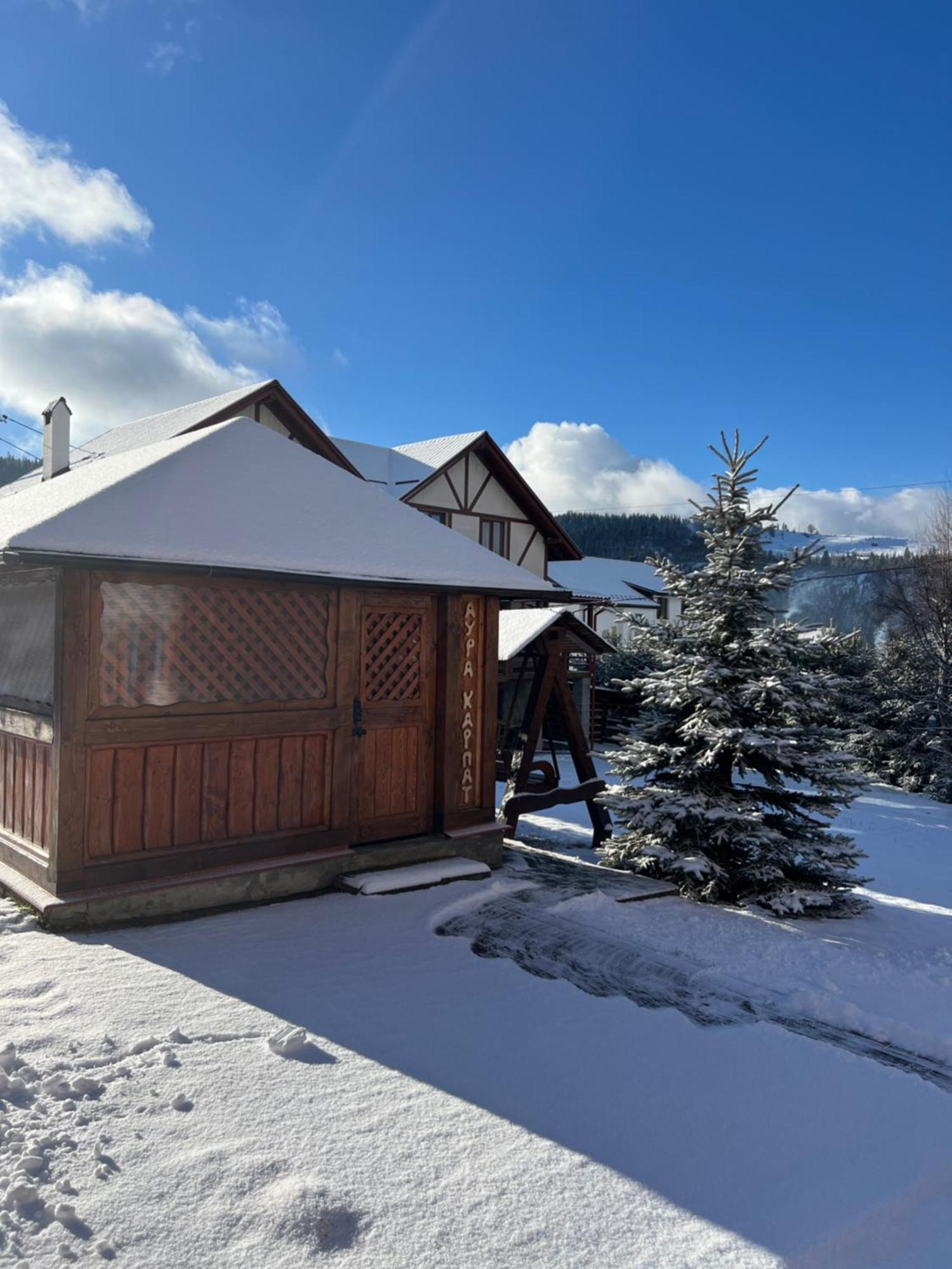 Aura Karpat Hotell Bukovel Exteriör bild